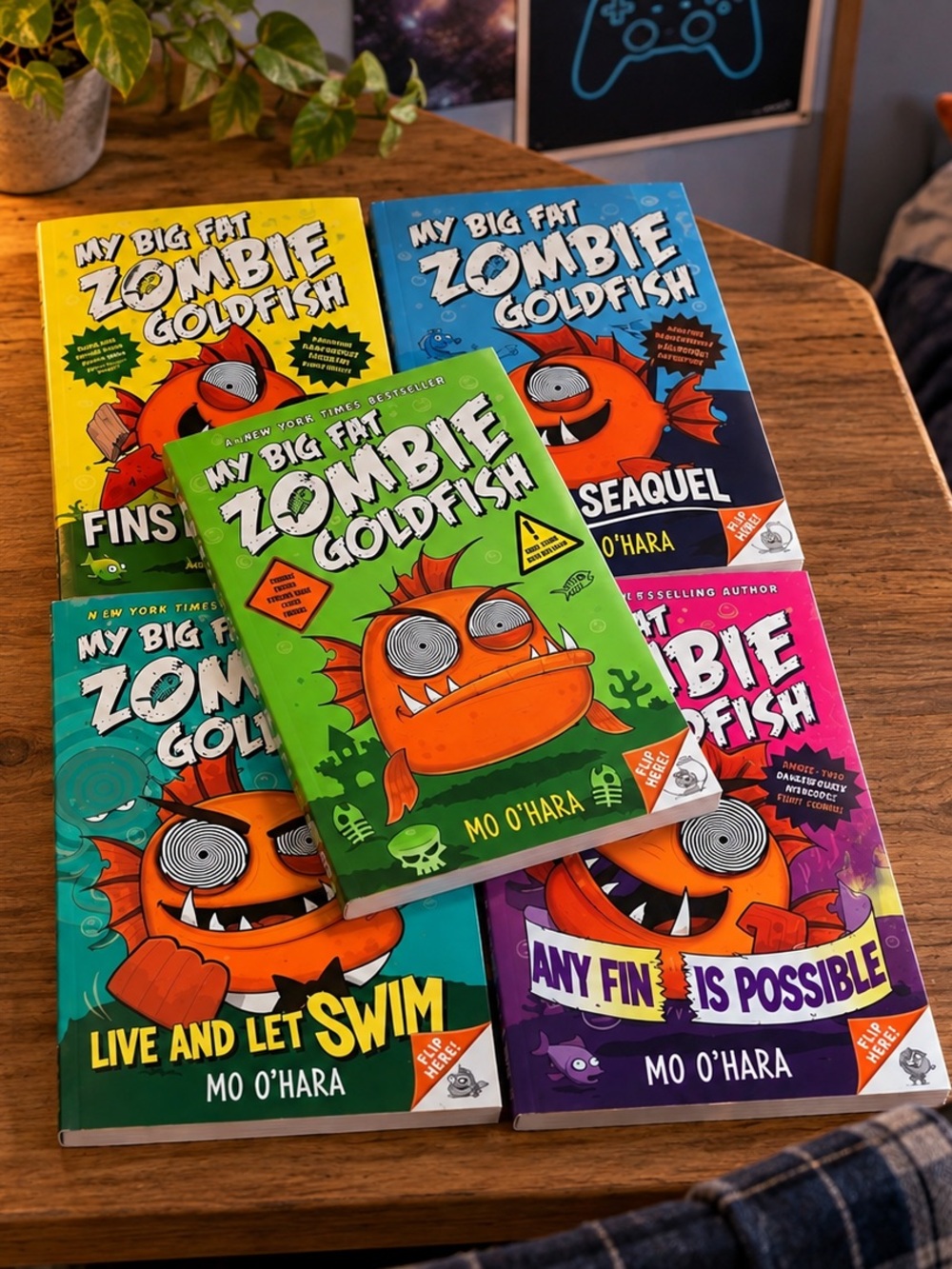 My Big Fat Zombie Goldfish Lot of 5 Paperbacks EUC Mo O’Hara